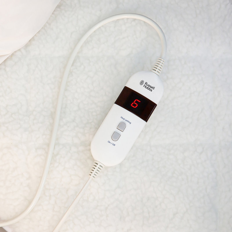 Russell Hobbs RHBDB8004, Sherpa Electric Blanket, Double