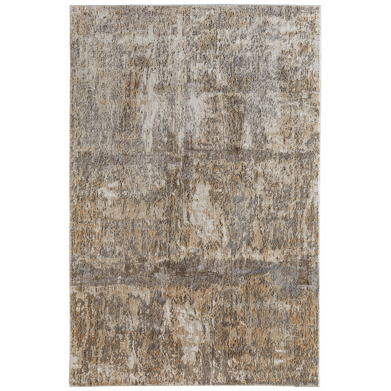 Shabuh Viscose Abstract Indoor Rug, Runner 2'6" x 8'