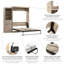 Lit escamotable avec tablettes et tiroirs Arlex-1025233162-965368039