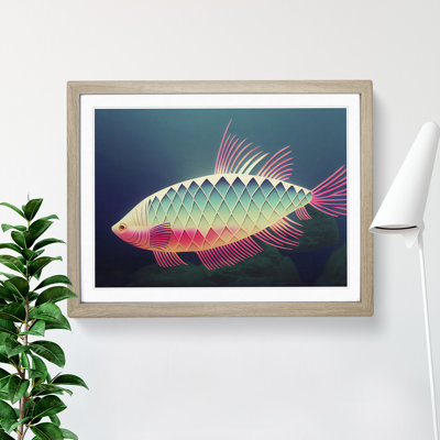 XH1022-6604X Fish Vol.1 1 Piece Single Picture Frame Painting