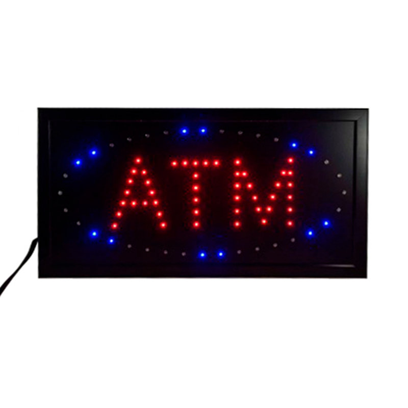 Trinx® Bright LED ATM SIGN ANIMATED NEON LIGHT CHAIN ED746D43A1D9481093B11DF17FA19E4D