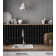 Peel and Stick Gel Backsplash Tile Square Mosaic Tile 10'' x 10''