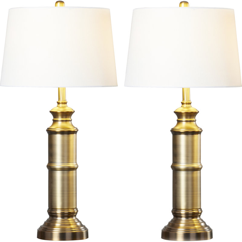 Costigan 30,5" lampe de Table, En laiton