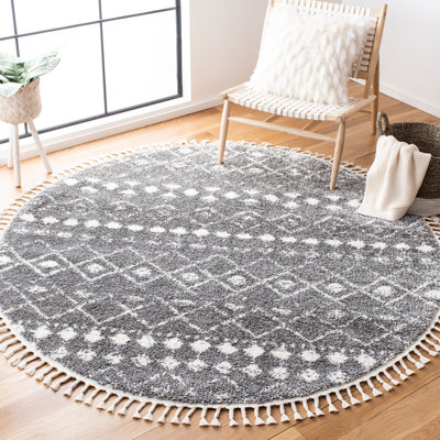 Berber Fringe Shag Performance Southwestern Rug