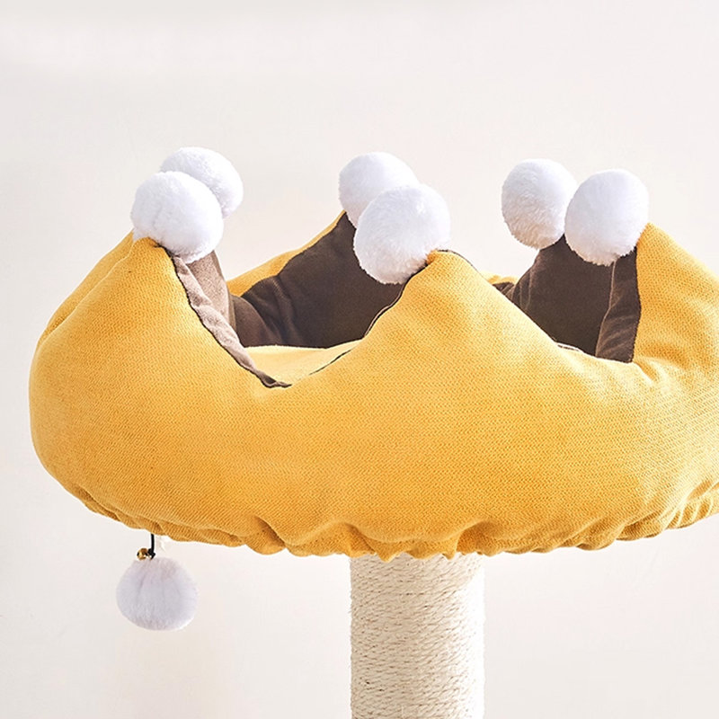 4 Tiers Cat Tree with Condons,Perch,Scratching Posts