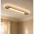 39.4'' Simple Rectangle LED Flush Mount