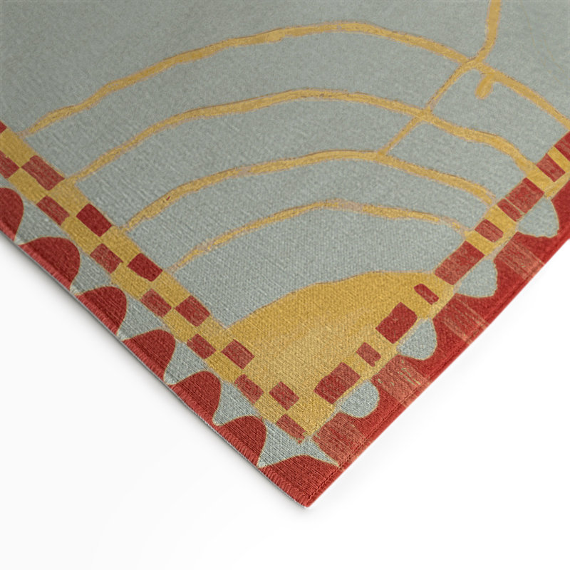 Witty Streak Indoor And Outdoor Area Rug, Rectangle 9' x 12'