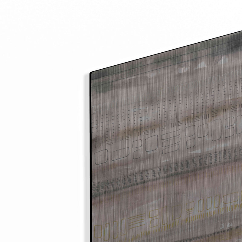 Wrought Studio™ 'Neutral Studies I by Courtney Prahl, Metal Wall Art, 16" H x 12" W