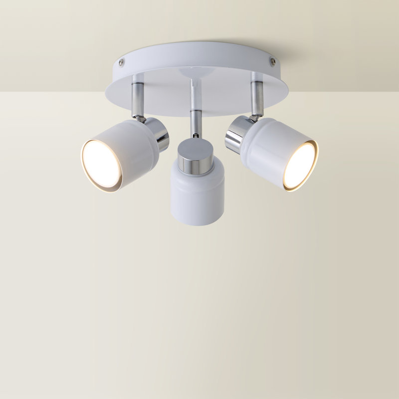 Inocente Flush Mount, No, White, N/A