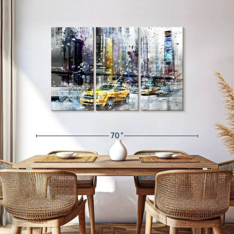 Sebbie NYC Collage, 36" H x 57" W