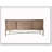 Metal Base Latte Sideboard