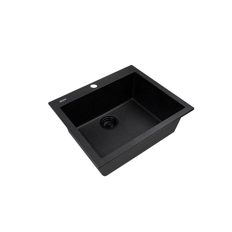 Évier de cuisine encastré avec robinet L 22 po x l 19 po