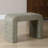 Fabric Upholstered Waterfall Bench