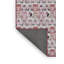 Tapis rouge/blanc à motifs Snediker-901341118