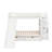 Blethyn Twin Over Full Bunk Bed with Built-In Stairs-410545892