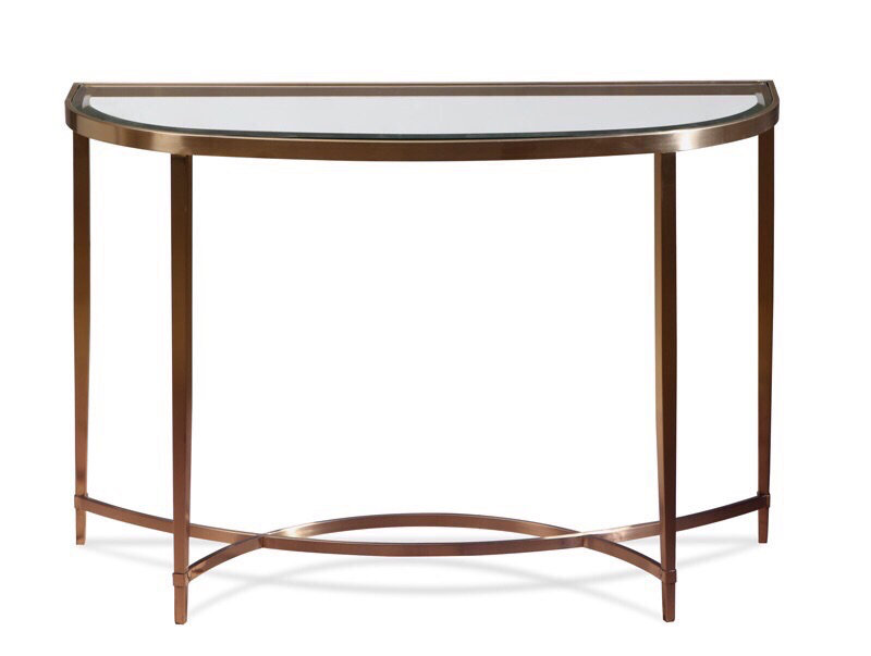 Columbia 110cm Glass Top Console Table