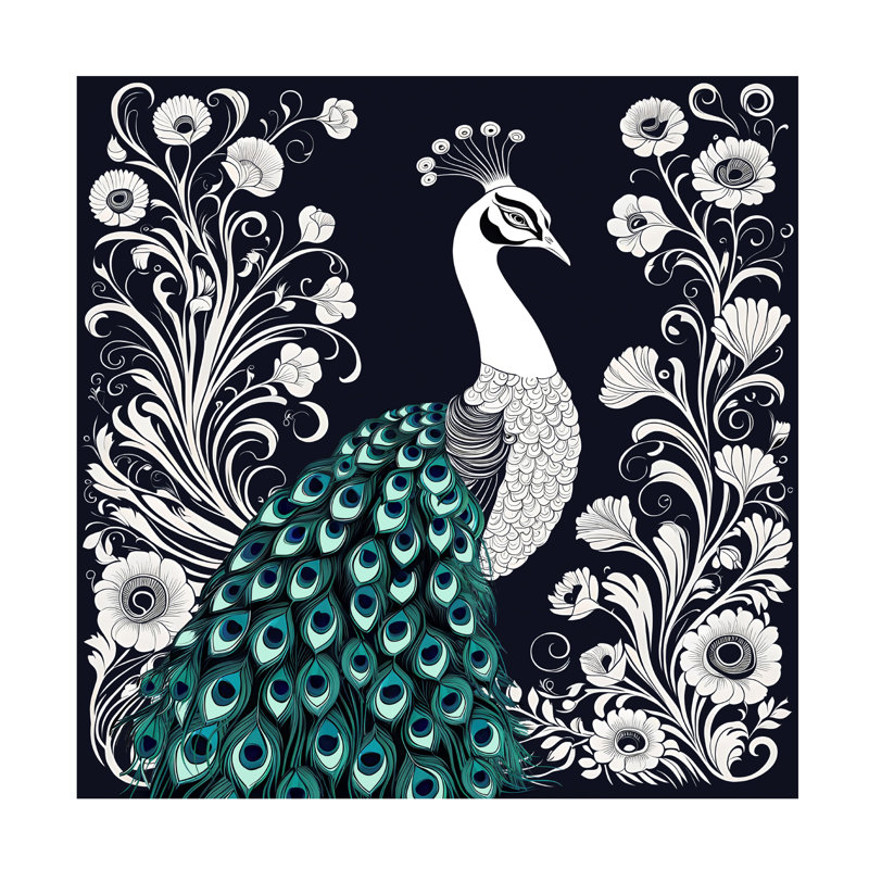 Art sur toile Tina Lavoie, H 14 po x l 14 po