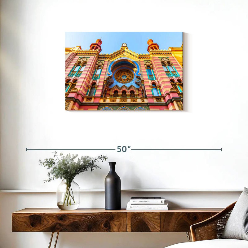 Adella Jubilee Synagogue, 20" H x 30" W