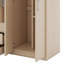 Rangement pour garde-robe en bois à 6 portes avec 6 grands tiroirs-1353988660