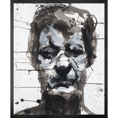 Self Portrait No. 7 by Harry Simmonds - Single Picture Frame Print on Canvas
