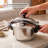 Magefesa Star 4.2-Quart Stainless Steel Pressure Cooker, Works on All Stovetops (Induction Compatible), Safety Lock & 8 PSI Cooking-9947812