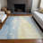 Machine Washable Indoor/Outdoor Xhevrie Denim Rug-730263498