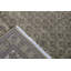 Tapis doré et beige noué à la main de haute qualité