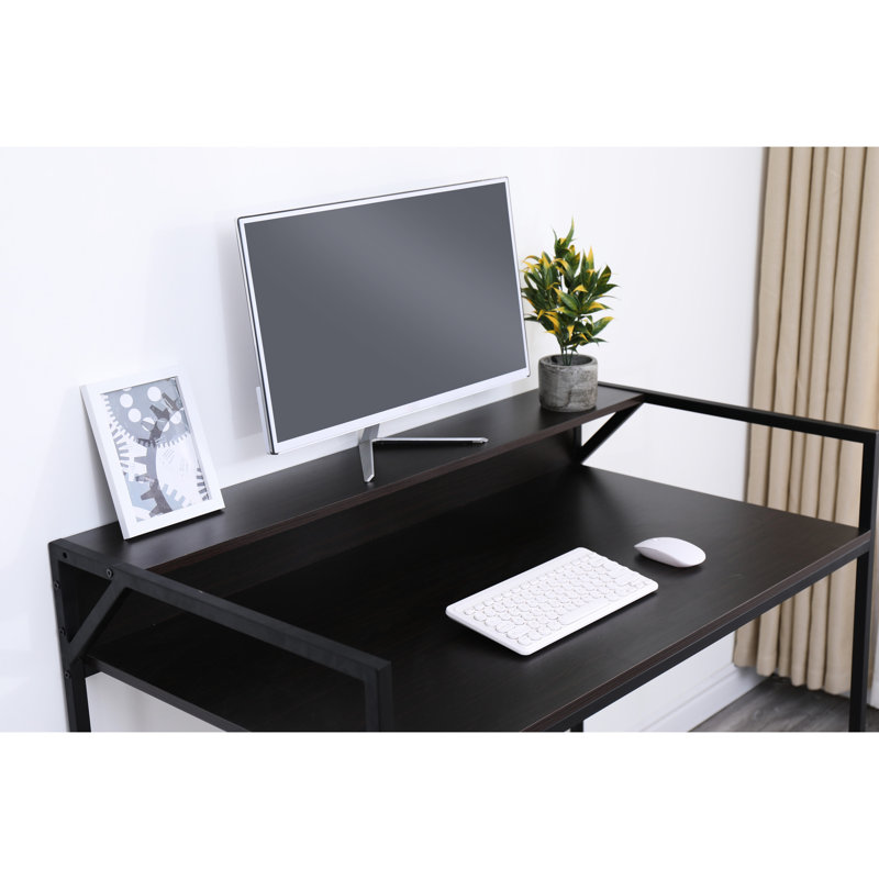 Black Entryway Console Table For Small Areas: Build, Ideal Living Room, Bedroom, And Hallway Metal & Wood - Narrow Modern Hallway, Office, Room