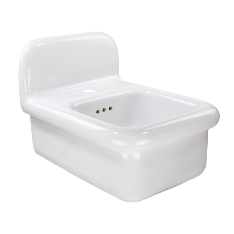Victorian 17.91'' L Bathroom Sink, White