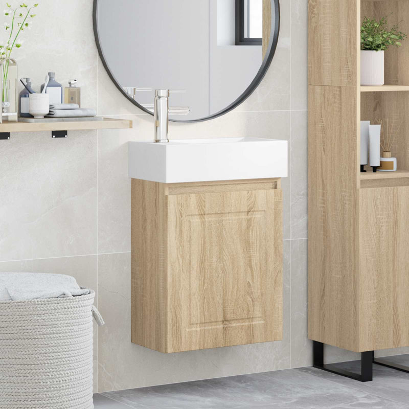 455 mm Bathroom Vanity, Sonoma Oak