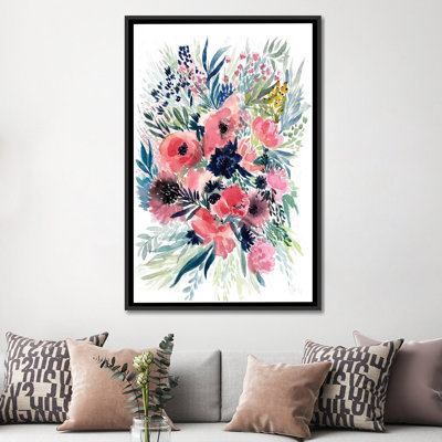 « floral bouquet vi », impression sur toile