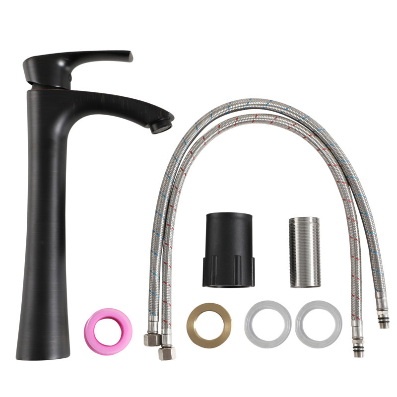 Bathroom Faucet, Single Handle Single Hole, Oil-Rubbed Bronze
