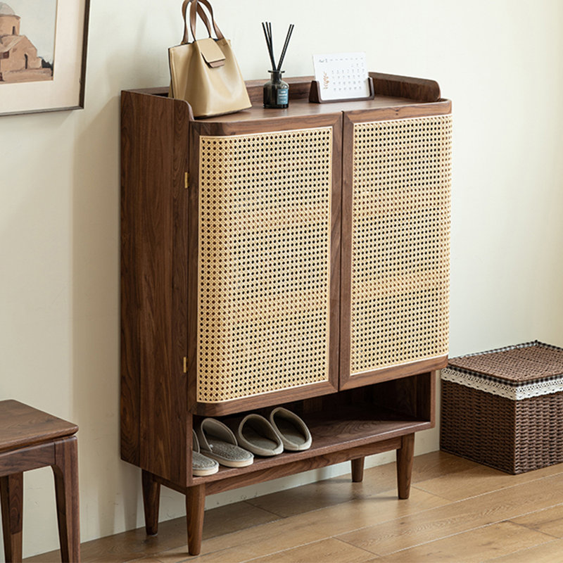 Populaire armoire à chaussures de rangement rétro