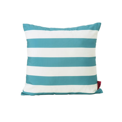 Striped Outdoor Throw Pillow