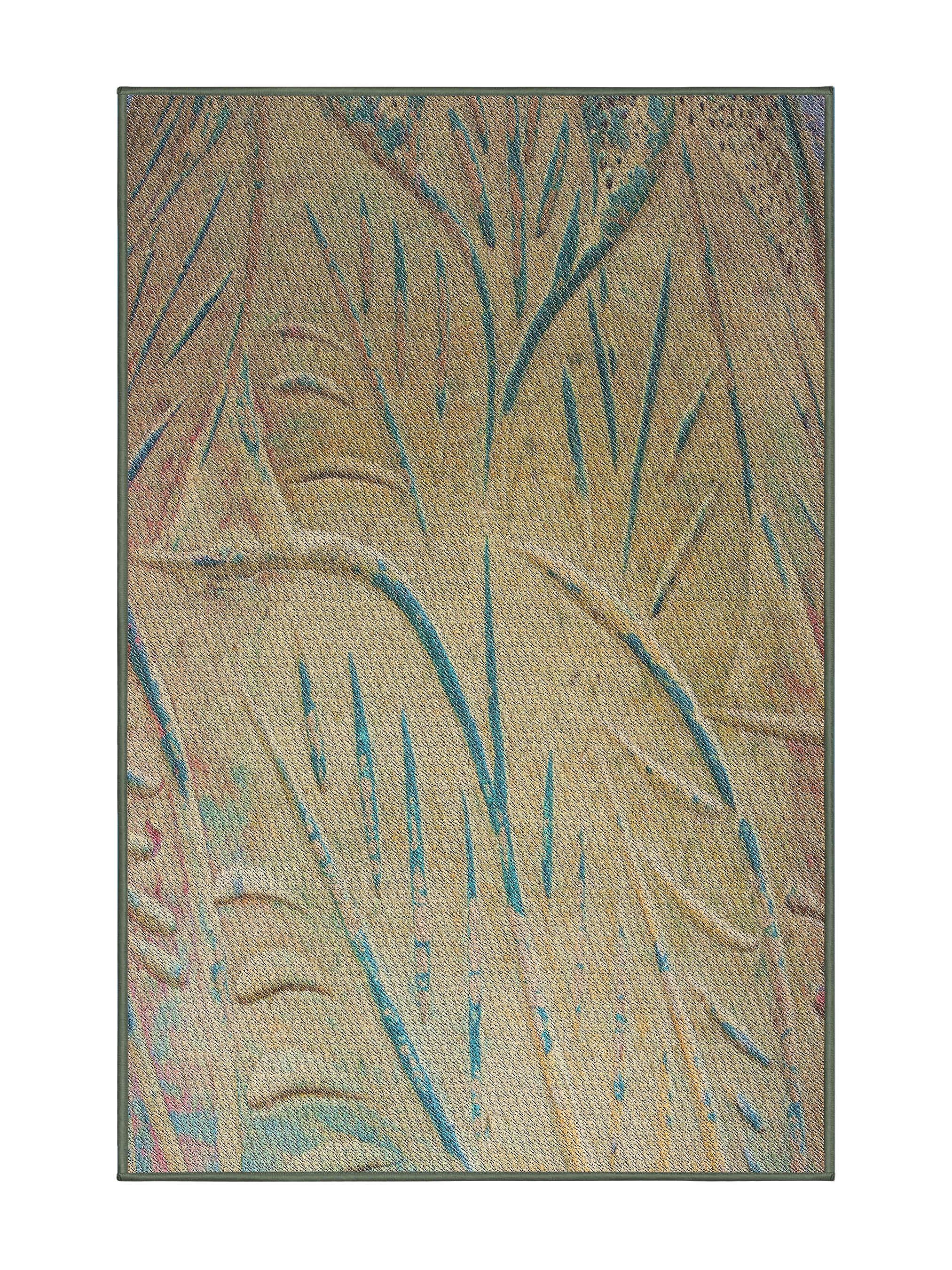 Bay Isle Home™ Audie Patterned Brown/Blue Area Rug - Wayfair Canada