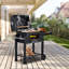 Dakota Fields Reyne 112cm W Charcoal Grill