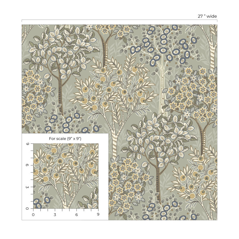 Adeanna Floral Roll, Gray/Beige/Cream