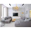 Lustre en cristal 18 lumières style chandelier classique-1237290323
