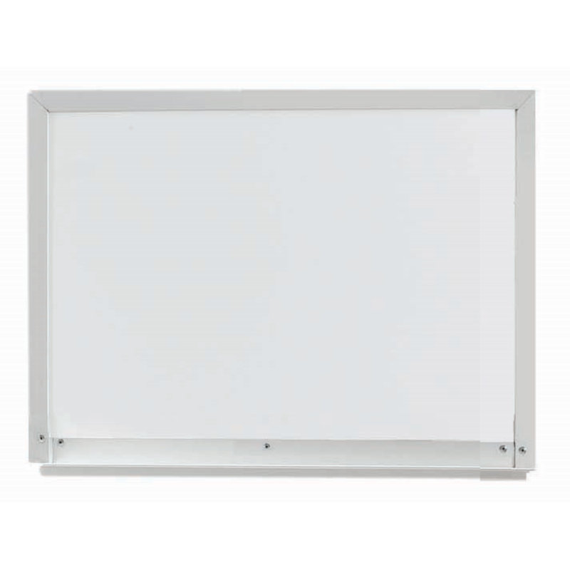 AARCO Yes Wall Metal Whiteboard, 1'6" H x 2' W