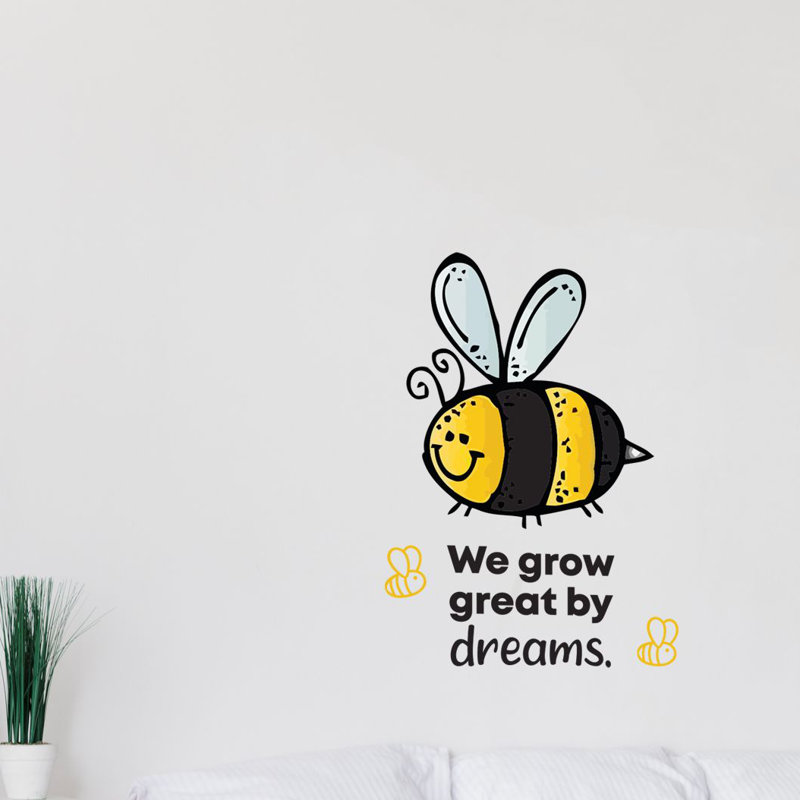 Text & Numbers Wall Decal, 40" H x 20" W