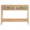 Modway Chaucer Wood Entryway Console Table In Oak