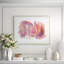 Tulip Tantrum 1' Framed Print on Glass