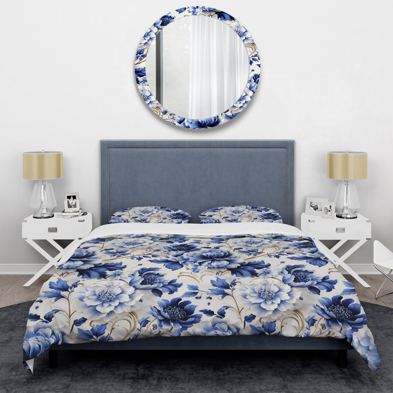 Ensemble de housse de couette Barriffe, Housse de couette pour très grand lit et 2 très