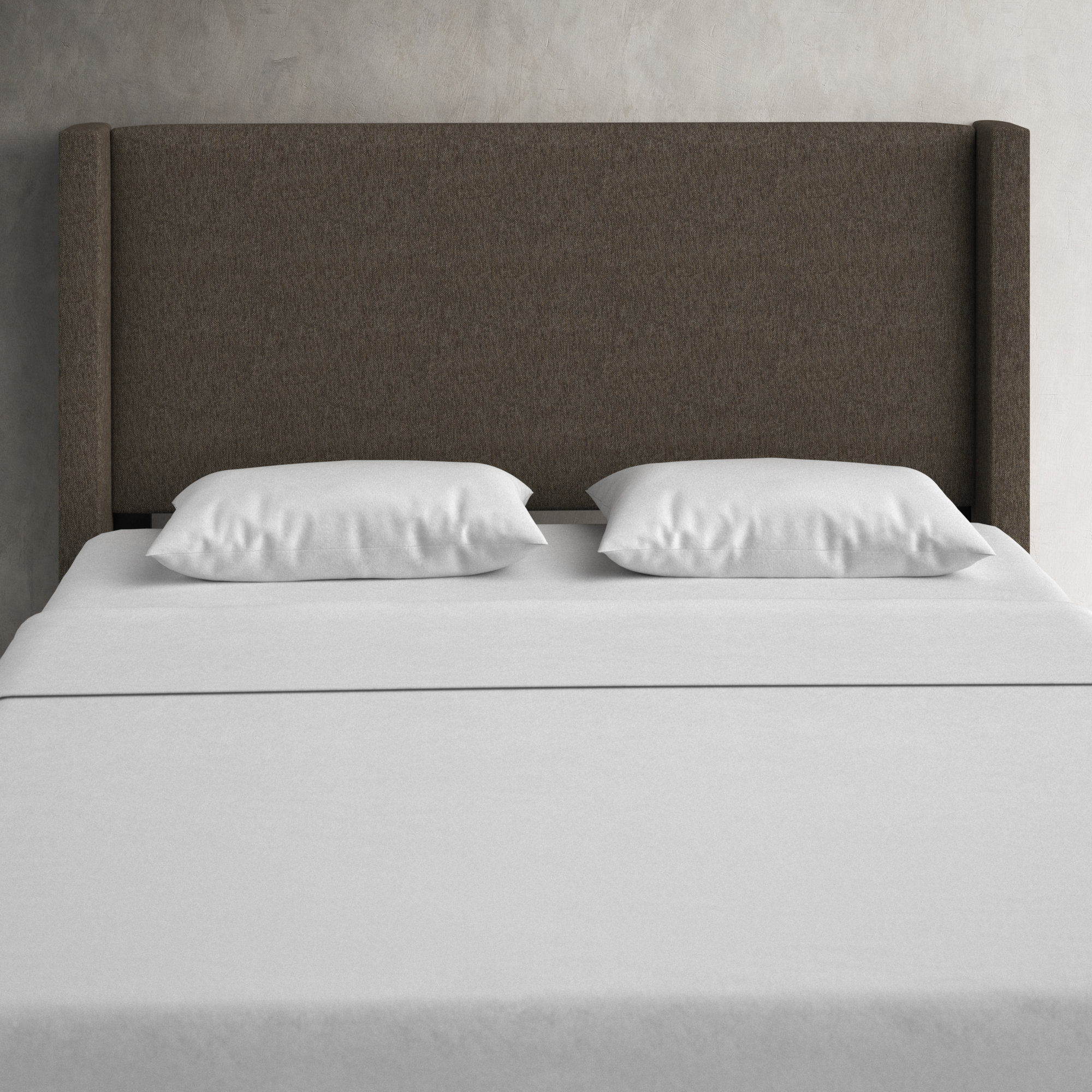 Benson Upholstered Headboard, California King, Brown