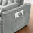 55.1-Inch 3-In-1 Convertible Sofa Bed-1526852254-1526852252