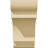 3"W x 6"H x 20"L Standard New Brighton Signature Urethane Rafter Tail, Primed Tan-101990481