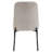 Modern Curved Back Dining Chair With Metal Base, Upholstered Accent Chair For Dining Room, Home Office-1735516132