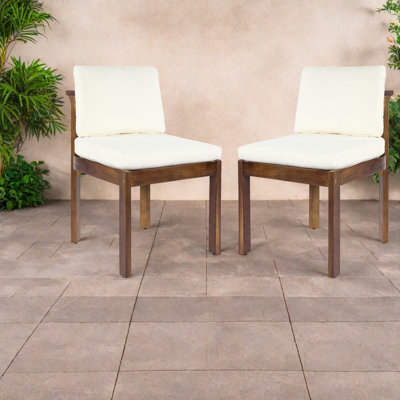 Ensemble de 2 chaises d'extérieur Modern
