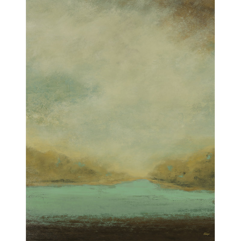 Muted Landscape II Painting, Outdoor, 60" H x 47" W
