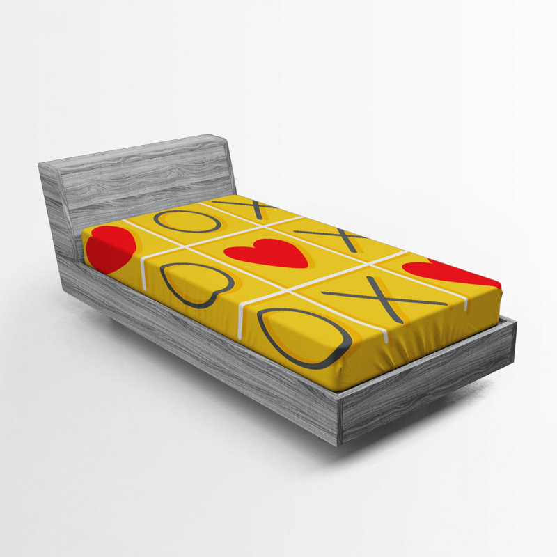 Drap-housse Love, Drap-housse de taille simple